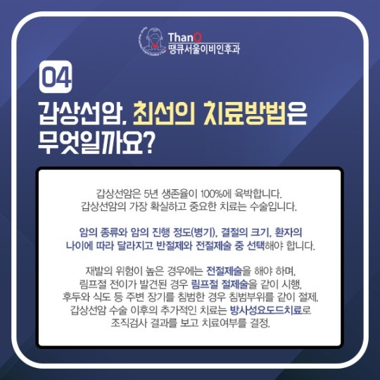 땡큐서울의원 - 갑상선암 증상은 어떻게 ?